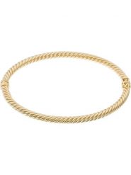 L instant d Or Złota bransoletka "Torsade" rozmiar: onesize. Żółte bransoletki L instant d Or, złote. Za 1,941.91 zł.