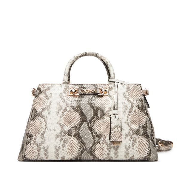 Torebka Guess. Szare torebki klasyczne Guess, z aplikacjami, bez dodatków. Za 349.99 zł.