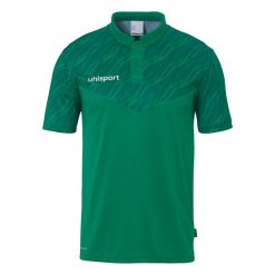 Polo Uhlsport Progressive 28. Białe koszulki polo Uhlsport, bez wzorów, bez kołnierzyka, bez ramiączek. Za 177.50 zł.