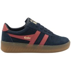 Sneakersy damscy Gola Grandslam Suede Trainer. Brązowe obuwie sportowe Gola, bez zapięcia. Za 453.50 zł.