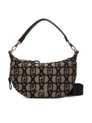 Liu Jo Torebka Ecs S Hobo AF5043 T3152 Czarny. Czarne torebki klasyczne Liu Jo, bez wzorów, z materiału, bez dodatków. Za 629.99 zł.
