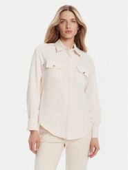 Rinascimento Koszula CFC0125777003 Beżowy Regular Fit. Brązowe koszule Rinascimento, m, bez wzorów, z syntetyku, bez kołnierzyka, bez ramiączek. Za 339.99 zł.