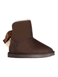 Geographical Norway Botki zimowe "Oponpon" w kolorze brązowym rozmiar: 39. Brązowe botki Geographical Norway, na zimę, bez wzorów, z futra, bez obcasa, bez zapięcia. Za 121.99 zł.