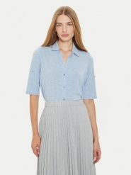 Tatuum Koszula Teti 1 T2409.080B Błękitny Regular Fit. Niebieskie koszule Tatuum, m, bez wzorów, z lyocellu, bez kołnierzyka, bez ramiączek. Za 119.99 zł.