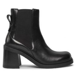 Botki See By Chloé. Czarne botki See By Chloé, bez wzorów, bez obcasa, na słupku, bez zapięcia. Za 2,809.00 zł.