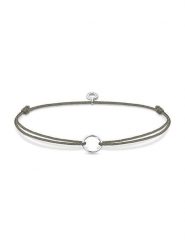 Thomas Sabo Bransoletka w kolorze szarym rozmiar: onesize. Szare bransoletki Thomas Sabo, srebrne. Za 78.95 zł.