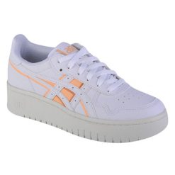 Buty sportowe Sneakersy damskie, ASICS Japan S PF. Białe obuwie sportowe Asics, bez zapięcia, trekkingowe. Za 249.99 zł.