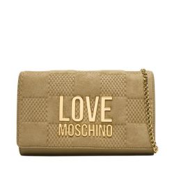 Torebka LOVE MOSCHINO. Brązowe torebki klasyczne Love Moschino, bez wzorów, bez dodatków. Za 599.99 zł.