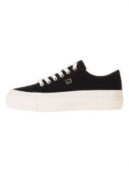S.Oliver Sneakersy w kolorze czarnym rozmiar: 38. Czarne trampki S.Oliver, bez wzorów, bez zapięcia. Za 136.45 zł.