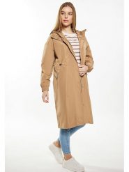 Schmuddelwedda Płaszcz przeciwdeszczowy w kolorze beżowym rozmiar: XL. Brązowe kurtki sportowe Schmuddelwedda, xl, bez wzorów, bez kaptura. Za 464.95 zł.