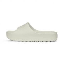 Klapki damskie Puma Shibusa. Białe klapki Puma, bez wzorów, z materiału, bez obcasa. Za 337.00 zł.
