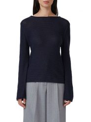 S.Oliver Sweter w kolorze granatowym rozmiar: 36. Niebieskie swetry S.Oliver, s, bez wzorów, bez ramiączek. Za 95.99 zł.