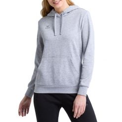 Damska bluza z kapturem Erima Basic. Szare bluzy Erima, m, bez wzorów, z bawełny, z kapturem. W wyprzedaży za 135.50 zł.