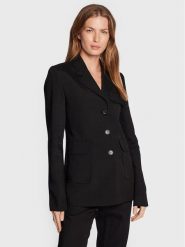 Victoria Victoria Beckham Marynarka 1322WJK003381B Czarny Regular Fit. Czarne marynarki i żakiety Victoria Victoria Beckham, bez wzorów, z wiskozy. Za 2,259.00 zł.