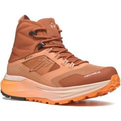 Buty trekkingowe damskie Tecnica Agate S Mid Gtx. Brązowe trekkingi TECNICA, z materiału, trekkingowe. Za 1,235.00 zł.