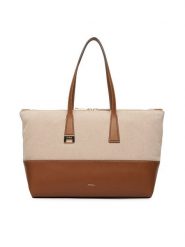 Furla Torebka Olivia LWB01940 BX3542 CN TCO00 Beżowy. Brązowe torebki klasyczne Furla, bez wzorów, z materiału, bez dodatków. Za 1,479.00 zł.