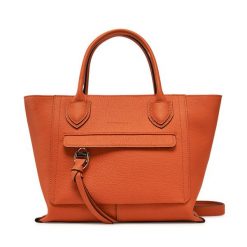 Torebka Longchamp. Brązowe torebki klasyczne Longchamp, bez wzorów, bez dodatków. Za 2,399.00 zł.