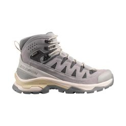 Obuwie Wędrówki z plecakiem Kobiety QUEST ECHO GORE TEX. Czerwone trekkingi Salomon, z gore-texu, do biegania. Za 858.85 zł.