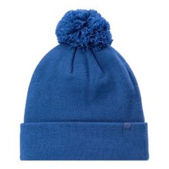 Czapka Damska Coolka. Niebieskie czapki MARTES ESSENTIALS, bez wzorów, z materiału. Za 46.99 zł.