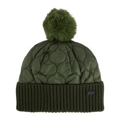 Wodoodporna czapka Regatta. Brązowe czapki Regatta, bez wzorów. W wyprzedaży za 128.00 zł.