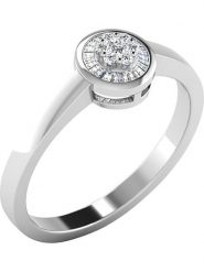 Diamant Vendôme Złoty pierścionek z diamentami rozmiar: 48. Szare pierścionki Diamant Vendöme, z diamentem, złote. Za 1,478.99 zł.