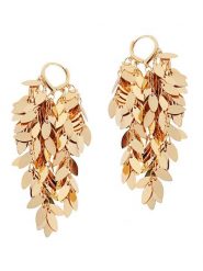 TATUUM Kolczyki-kreole z elementem ozdobnym rozmiar: onesize. Żółte kolczyki Tatuum, złote. Za 65.23 zł.