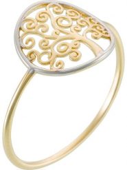 OR ÉCLAT Złoty pierścionek "Arbre de vie" rozmiar: 48. Żółte pierścionki OR ÉCLAT, złote. Za 608.99 zł.