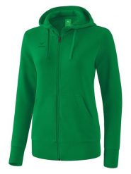 Erima Bluza "ERIMA" w kolorze zielonym rozmiar: 34. Zielone bluzy Erima, bez wzorów, bez kaptura. Za 70.41 zł.