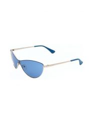 Guess Damskie okulary przeciwsłoneczne w kolorze srebrno-niebieskim rozmiar: onesize. Niebieskie okulary przeciwsłoneczne Guess, z aplikacjami, z tworzywa sztucznego. Za 227.85 zł.