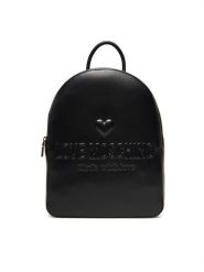 LOVE MOSCHINO Plecak JC4222PP0MKF0000 Czarny. Czarne plecaki Love Moschino, bez wzorów, ze skóry. Za 579.99 zł.