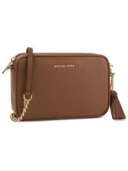 MICHAEL Michael Kors Torebka Crossbodies 32F7GGNM8L Brązowy. Brązowe torebki klasyczne MICHAEL Michael Kors, bez wzorów, ze skóry, bez dodatków. Za 739.99 zł.