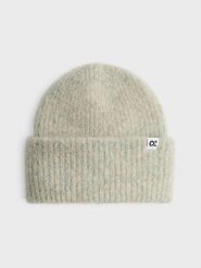 OPUS Czapka beanie w kolorze kremowym rozmiar: onesize. Brązowe czapki Opus, bez wzorów, z materiału. Za 60.99 zł.