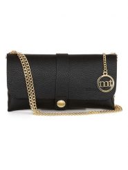 Mia Tomazzi Skórzana torebka "Astura" w kolorze czarnym - 24 x 13 x 6 cm rozmiar: onesize. Czarne torby na ramię Mia Tomazzi, bez wzorów, z materiału, na ramię, bez dodatków. Za 152.99 zł.