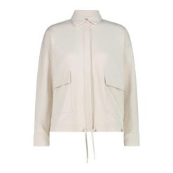 Damski sweter z dzianiny CMP. Białe swetry CMP, bez wzorów, z dzianiny, bez ramiączek. Za 371.50 zł.