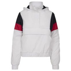 Damska, klasyczna, wyściełana parka w 3 kolorach. Białe parki Urban Classics, na zimę, klasyczne, bez kaptura. Za 244.50 zł.