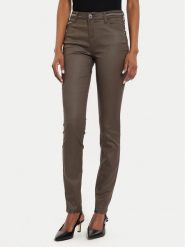 Morgan Jeansy 212-PALONA Brązowy Slim Fit. Brązowe jeansy Morgan, bez wzorów. Za 299.99 zł.