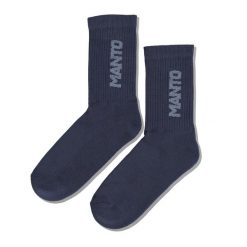 Skarpetki MANTO Logotype 23. Szare skarpety MANTO, bez wzorów. Za 44.99 zł.
