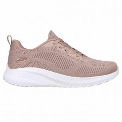 Obuwie do Biegania dla Dorosłych Skechers Bobs Sport Squad Różowy. Czerwone obuwie sportowe Skechers, z materiału, bez zapięcia, do biegania. Za 289.99 zł.