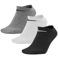 SKARPETY Nike Everyday Lightweight No-Show 3pack, Dla obu płci. Białe skarpety Nike, bez wzorów, z bawełny. Za 59.99 zł.