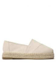 Jenny Fairy Espadryle WS21180-01 Beżowy. Brązowe espadryle Jenny Fairy, bez wzorów, z materiału, bez obcasa, bez zapięcia. Za 99.99 zł.
