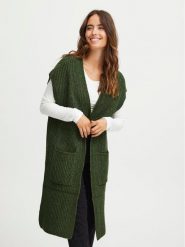 Fransa Kardigan 20612719 Zielony Regular Fit. Zielone kardigany Fransa, m, bez wzorów, z syntetyku. Za 179.99 zł.
