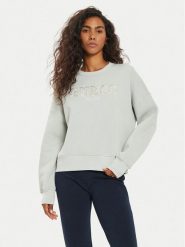 Guess Bluza V4BQ03 KCHX0 Szary Regular Fit. Szare bluzy Guess, xxs, z aplikacjami, z bawełny, bez kaptura. Za 169.99 zł.