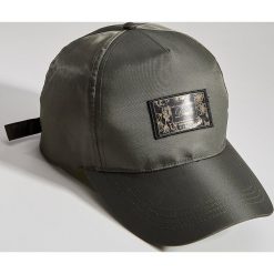 Czapka z daszkiem z łączonych tkanin - Khaki. Czapki Mohito. Za 39.99 zł.
