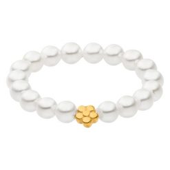 Purelei Purelei Pierścionek Z Perłą Shiny Bloom Pierścionki 1 ct Damski. Czerwone pierścionki Purelei, z perłą, srebrne. Za 111.59 zł.