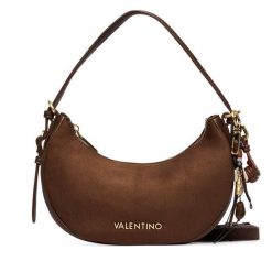 Torebka Valentino. Brązowe torebki klasyczne Valentino, bez wzorów, bez dodatków. Za 569.99 zł.