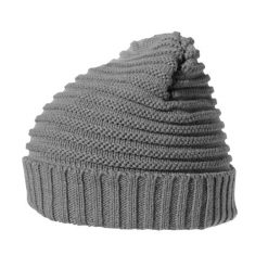 Pleciony Kapelusz. Czarne kapelusze RESULT WINTER ESSENTIALS, bez wzorów, z dzianiny. Za 37.99 zł.