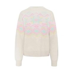 Sweter damski Kari Traa Rachel. Białe swetry Kari Traa, bez wzorów, bez ramiączek. Za 513.00 zł.