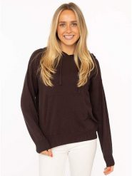 Zwillingsherz Sweter "Cozy" w kolorze brązowym rozmiar: XL. Brązowe swetry Zwillingsherz, xl, bez wzorów, z kaszmiru, bez ramiączek. Za 609.95 zł.