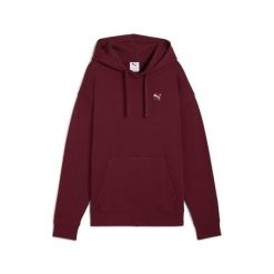 Bluza damska z kapturem Puma Hoodie confort Essentials ELEVATED. Czerwone bluzy Puma, z aplikacjami, prążkowane, z kapturem. Za 260.50 zł.