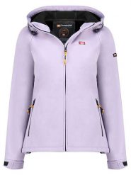 Canadian Peak Kurtka softshellowa "Tamigoglasseak" w kolorze fioletowym rozmiar: L. Różowe kurtki sportowe Canadian Peak, l, bez wzorów, z materiału, bez kaptura, outdoorowe. Za 188.95 zł.